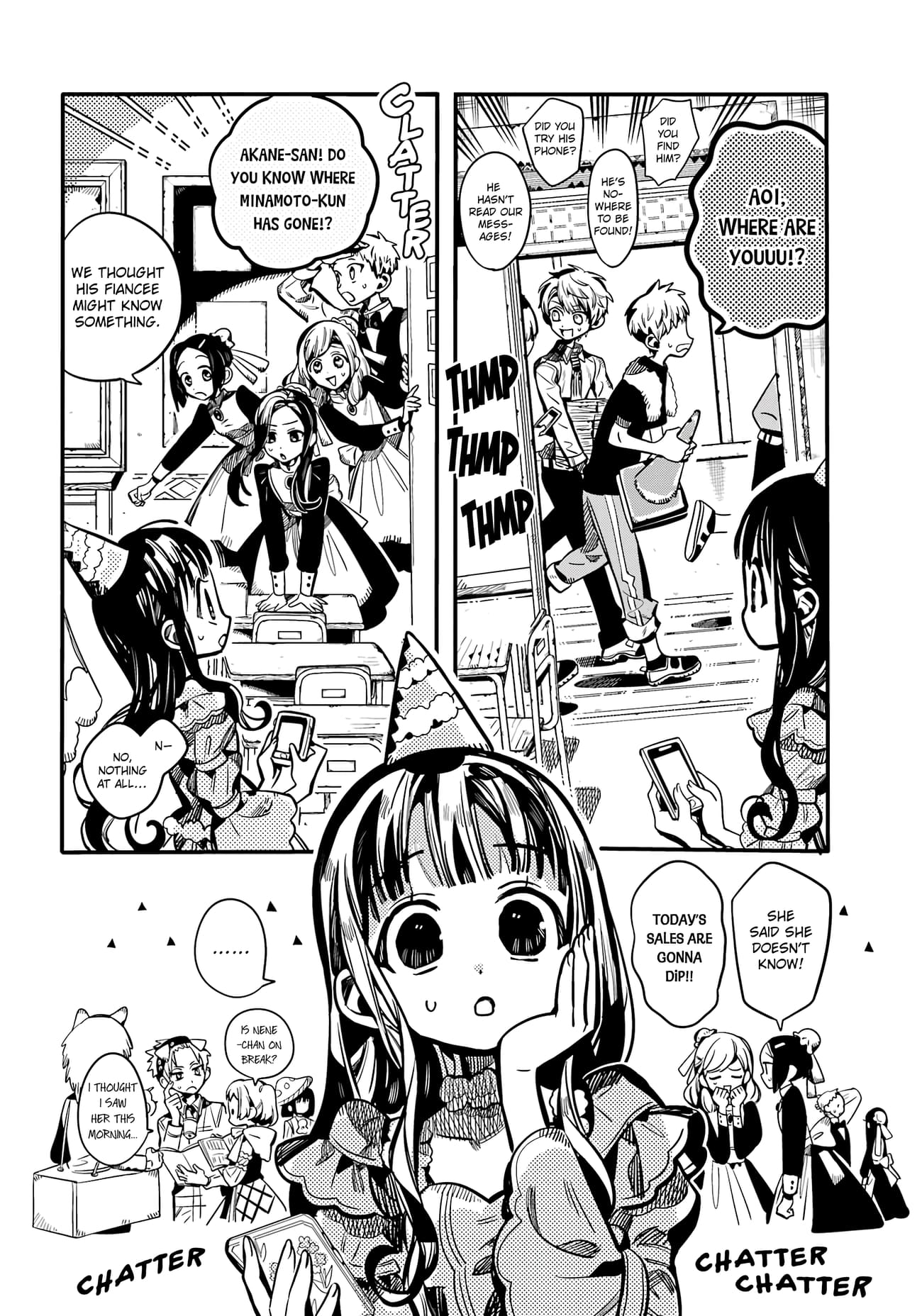 Toilet Bound Hanako Kun, Chapter 117 image 03